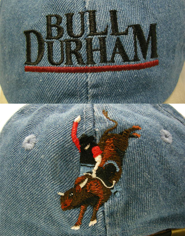 BULL DURHAM TOBACCO 90s VINTAGE CAP デッドストック プロモ キャップ ヴィンテージ USA POLO DENIM デニム タバコ 非売品
