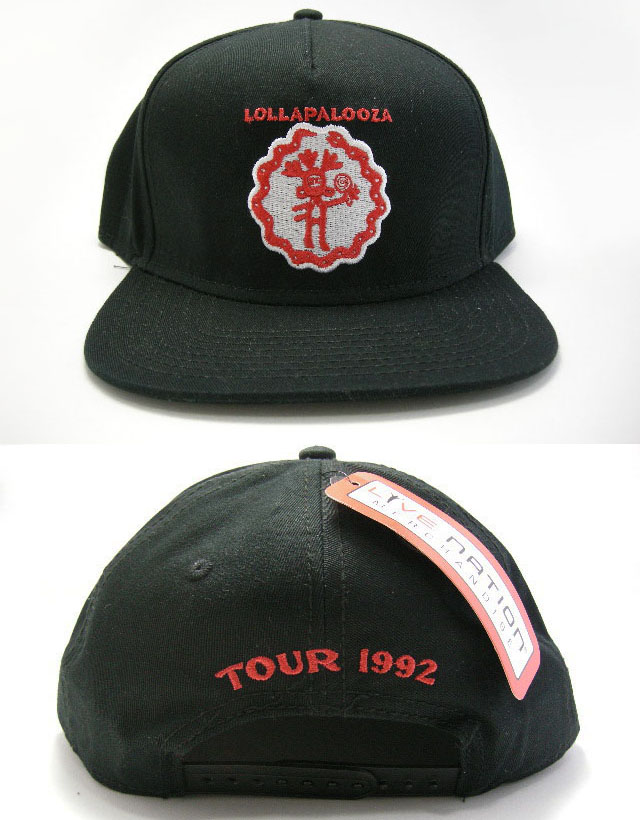 トラディショナルウェザーウエア LOLLAPALLOZA MEMORIAL TOUR CAP 1992 ...