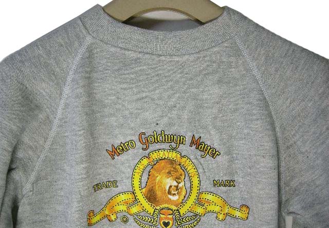 Metro Goldwyn Mayer MGM JERZEES 80'S USA製 VINTAGE スウェット 