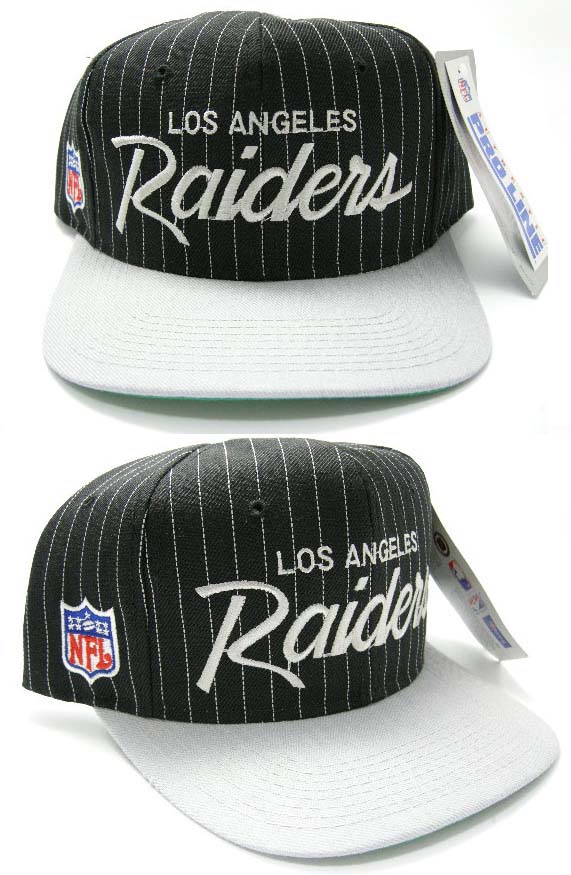 ストライプ デザイン/Striipe design NFL LOS ANGELES RAIDERS ビンテージスナップバックキャップ 